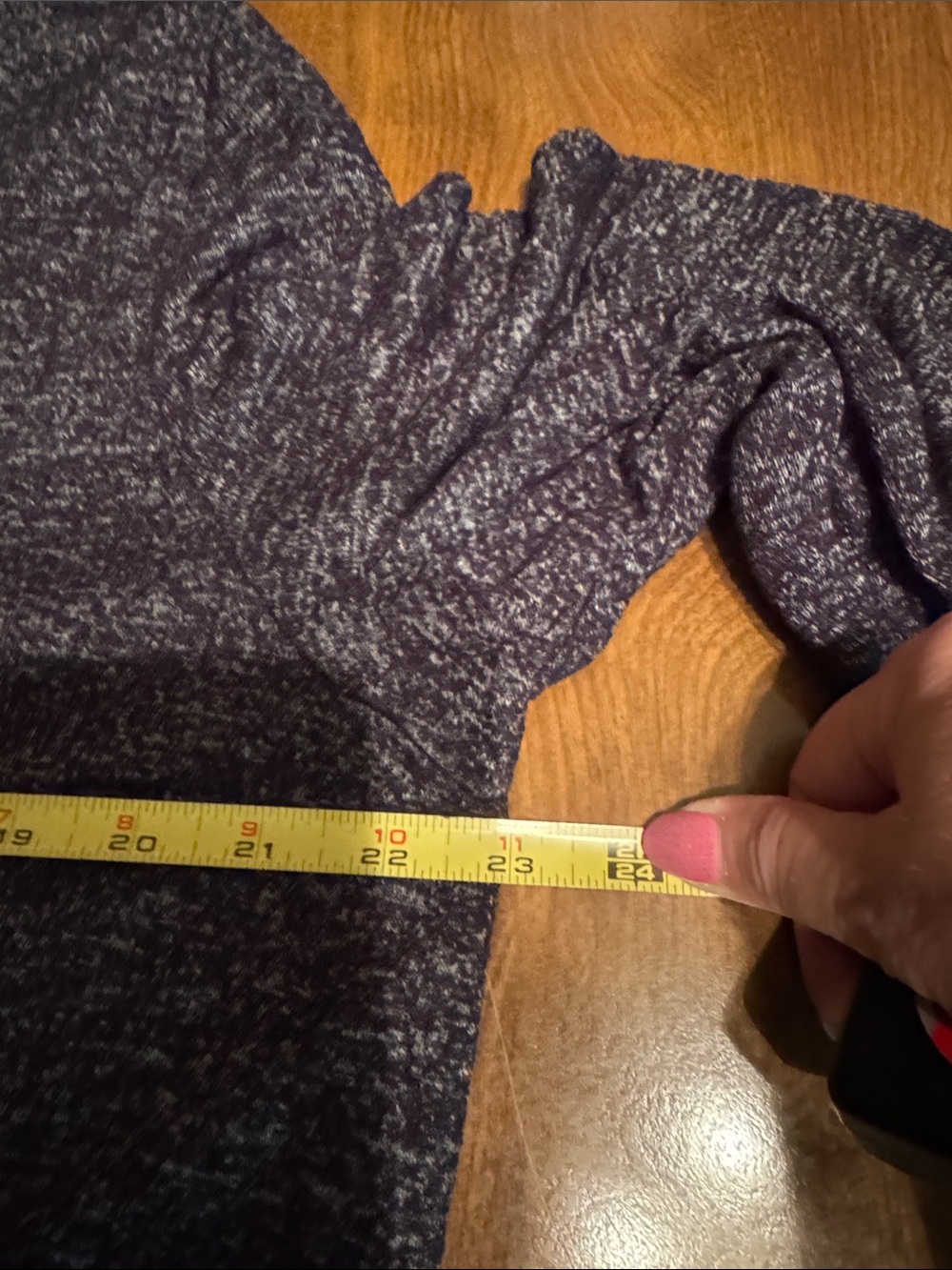 Cuddle Duds Dark Heather Gray Long-Sleeve Top - Picture 4 of 5